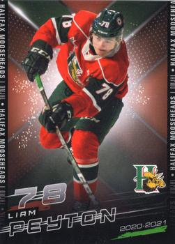 2020-21 Extreme Halifax Mooseheads (QMJHL) #20 Liam Peyton Front