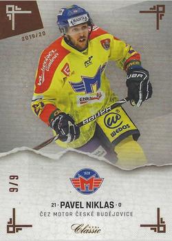 2019-20 OFS Classic Chance liga - Leather #72 Niklas Pavel Front