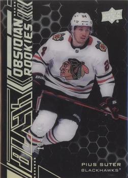 2020-21 SPx - Black Obsidian Rookies #OR-49 Pius Suter Front