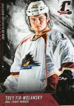 2019-20 Cleveland Monsters (AHL) #NNO Trey Fix-Wolansky Front