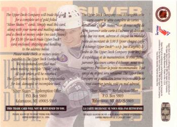 1993-94 Upper Deck - Silver Skates Redemptions #NNO Silver Skates Gold Trade Card Back