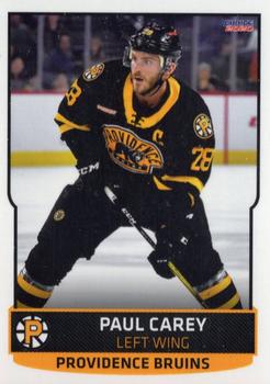 2019-20 Choice Providence Bruins (AHL) #14 Paul Carey Front