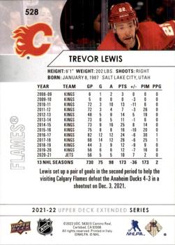 2021-22 Upper Deck #528 Trevor Lewis Back