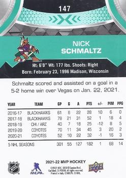 2021-22 Upper Deck MVP #147 Nick Schmaltz Back