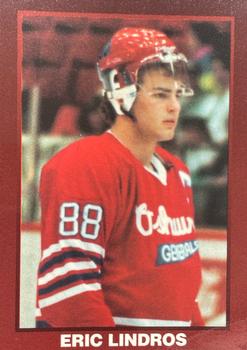 1990-91 Eric Lindros Oshawa Generals (unlicensed) #NNO Eric Lindros Front