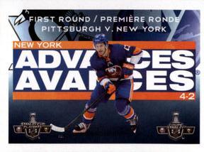 2021-22 Topps NHL Sticker Collection #5 First Round New York Islanders Front