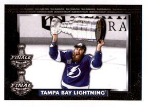 2021-22 Topps NHL Sticker Collection #20 Team Celebration Front