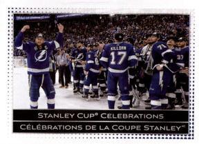 2021-22 Topps NHL Sticker Collection #23 Stanley Cup Celebration Front