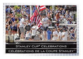 2021-22 Topps NHL Sticker Collection #26 Stanley Cup Celebration Front