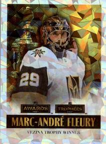 2021-22 Topps NHL Sticker Collection #34 Vezina Trophy Marc Andre Fleury Front
