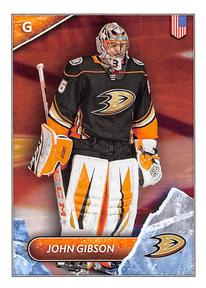 2021-22 Topps NHL Sticker Collection #56 John Gibson Front