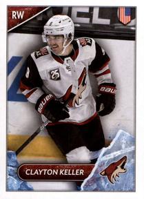 2021-22 Topps NHL Sticker Collection #71 Clayton Keller Front