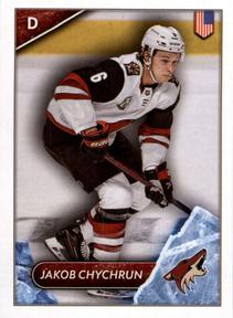 2021-22 Topps NHL Sticker Collection #74 Jakob Chychrun Front