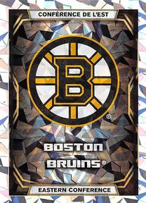 2021-22 Topps NHL Sticker Collection #82 Boston Bruins Logo Front