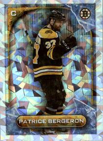 2021-22 Topps NHL Sticker Collection #86 Patrice Bergeron Front
