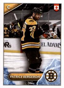2021-22 Topps NHL Sticker Collection #88 Patrice Bergeron Front