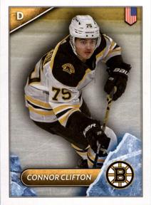 2021-22 Topps NHL Sticker Collection #91 Connor Clifton Front