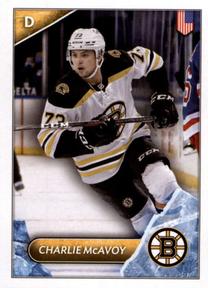 2021-22 Topps NHL Sticker Collection #95 Charlie McAvoy Front