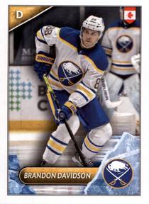 2021-22 Topps NHL Sticker Collection #112 Brandon Davidson Front