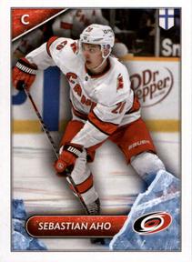 2021-22 Topps NHL Sticker Collection #138 Sebastian Aho Front