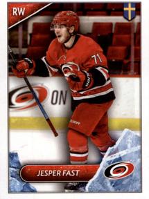 2021-22 Topps NHL Sticker Collection #148 Jesper Fast Front