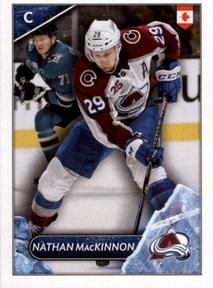 2021-22 Topps NHL Sticker Collection #172 Nathan MacKinnon Front