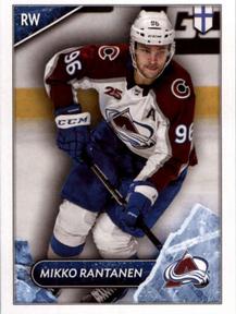 2021-22 Topps NHL Sticker Collection #173 Mikko Rantanen Front