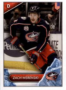 2021-22 Topps NHL Sticker Collection #193 Zach Werenski Front