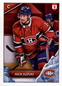 2021-22 Topps NHL Sticker Collection #313 Nick Suzuki Front