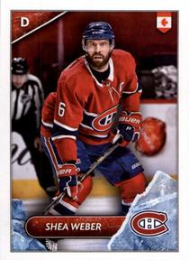 2021-22 Topps NHL Sticker Collection #315 Shea Weber Front