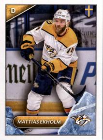 2021-22 Topps NHL Sticker Collection #334 Mattias Ekholm Front