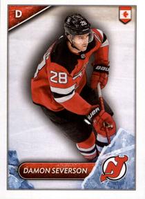 2021-22 Topps NHL Sticker Collection #348 Damon Severson Front