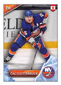 2021-22 Topps NHL Sticker Collection #369 Cal Clutterbuck Front