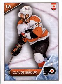 2021-22 Topps NHL Sticker Collection #410 Claude Giroux Front