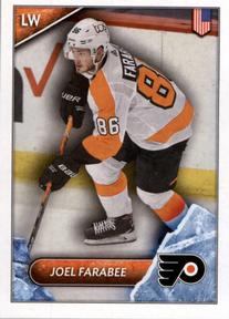 2021-22 Topps NHL Sticker Collection #418 Joel Farabee Front