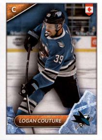 2021-22 Topps NHL Sticker Collection #449 Logan Couture Front
