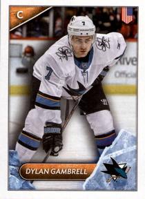 2021-22 Topps NHL Sticker Collection #452 Dylan Gambrell Front
