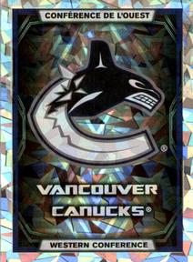 2021-22 Topps NHL Sticker Collection #507 Vancouver Canucks Logo Front