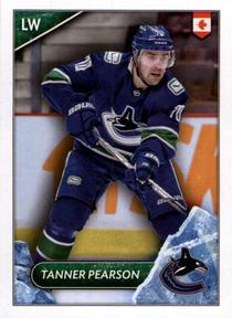 2021-22 Topps NHL Sticker Collection #517 Tanner Pearson Front