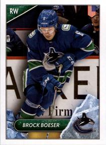 2021-22 Topps NHL Sticker Collection #518 Brock Boeser Front