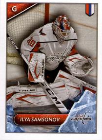 2021-22 Topps NHL Sticker Collection #547 Ilya Samsonov Front
