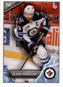 2021-22 Topps NHL Sticker Collection #564 Blake Wheeler Front