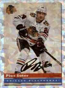 2021-22 Topps NHL Sticker Collection #596 Pius Suter Front