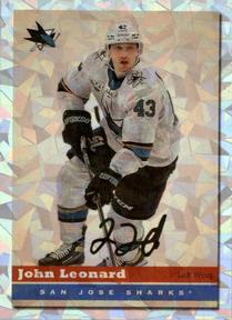 2021-22 Topps NHL Sticker Collection #602 John Leonard Front