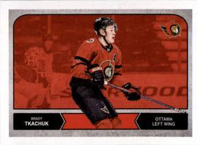 2021-22 Topps NHL Sticker Collection #620 Brady Tkachuk Front