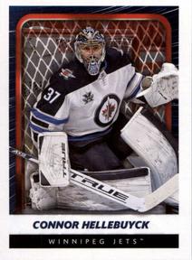 2021-22 Topps NHL Sticker Collection #646 Connor Hellebuyck Front