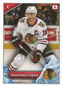 2021-22 Topps NHL Sticker Collection #156 Jonathan Toews Front