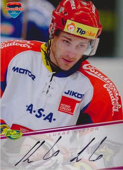 2011-12 OFS Plus - Signature Limited Red #SIGN22 Lukas Kveton Front
