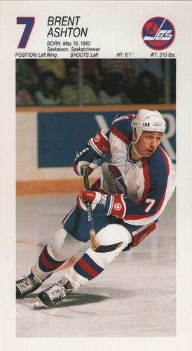 1988-89 Winnipeg Jets #NNO Brent Ashton Front