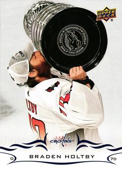 2018-19 Upper Deck Washington Capitals Stanley Cup SGA #WSH-4 Braden Holtby Front